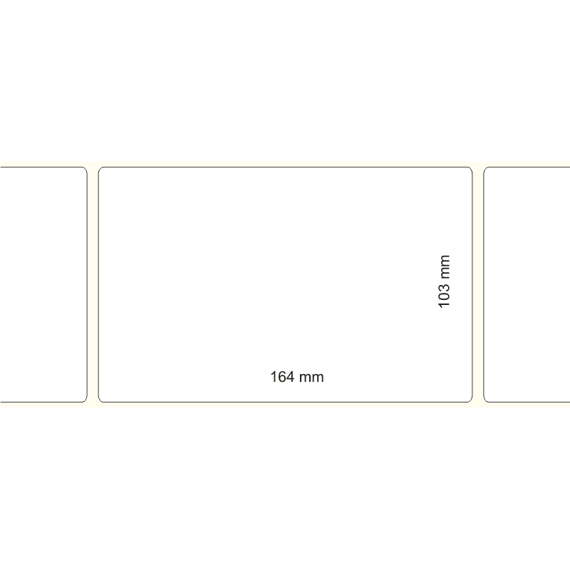 Brother DK-11247 kompatible Etiketten 103x164 mm | TrustKauf
