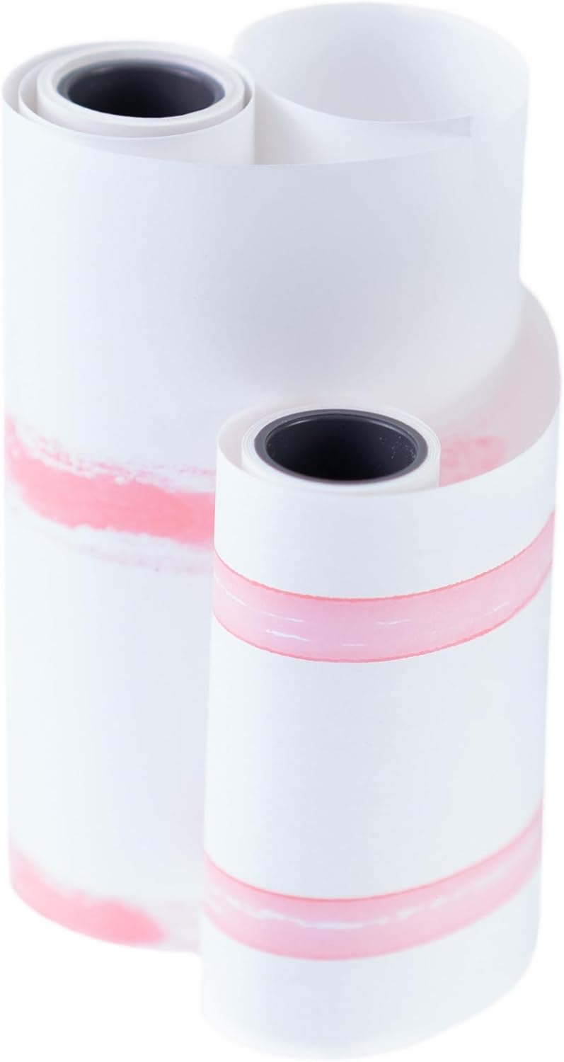 5x BPA-freie Thermorollen 57x45mm, 12mm Kern, 25m