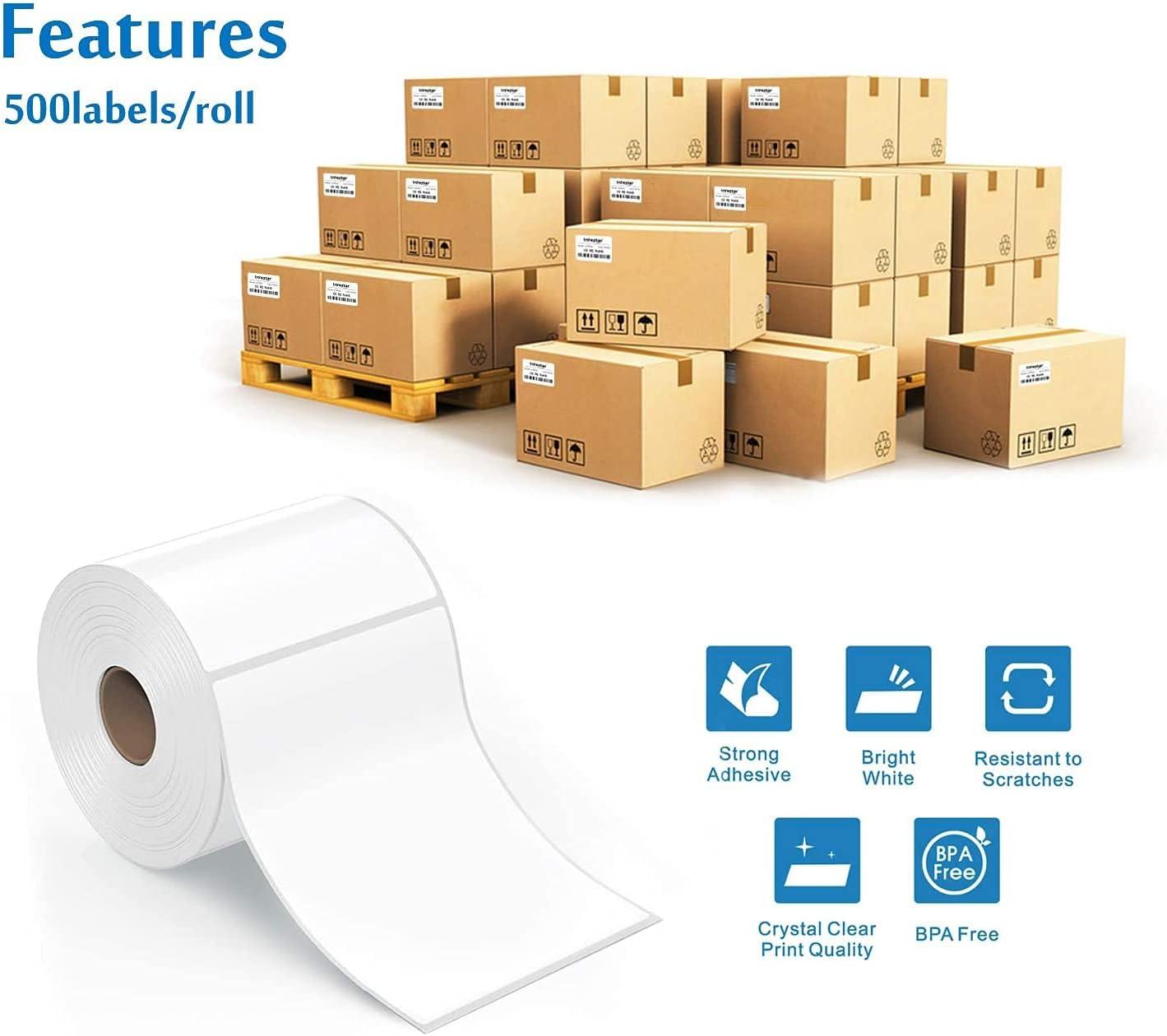 Direkt Thermopapier Versandetiketten 4×6 Etiketten (100 mm × 150 mm) - Trustkauf Arena