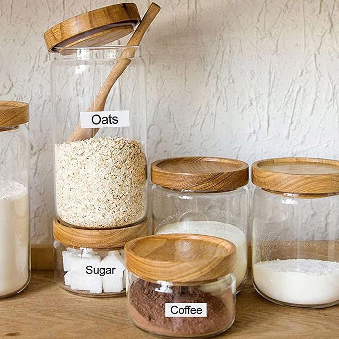 5er Pack 12mm TZe-231 kompatible Schriftbänder – Weiß auf Schwarz für Brother Labeldrucker