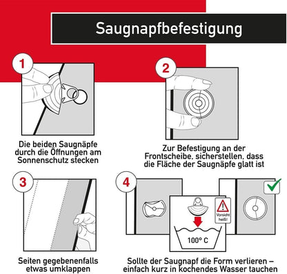 Auto Sonnenschutz Frontscheibe  für die Windschutzscheibe, Frontscheibenabdeckung mit Motiv