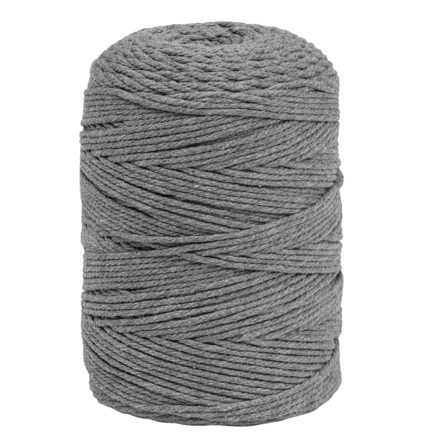 Makramee Garn Baumwolle Schnur zum - 3mm×300 m - Faden - 100% natürliche Baumwolle