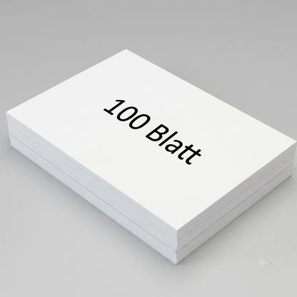 Morrent Aufkleberpapier A4 Matt – 100 Blatt (205 x 297 mm)