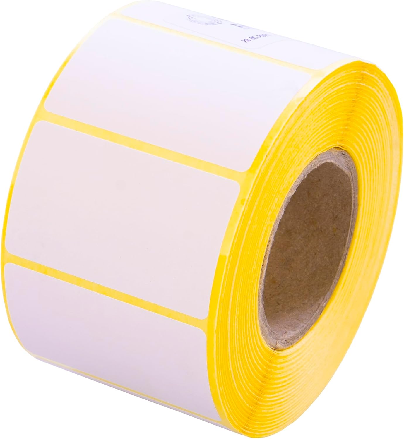 Thermo-Etiketten 50x30mm, 1000/Rolle – weiß, permanent, Zebra/Brother-kompatibel