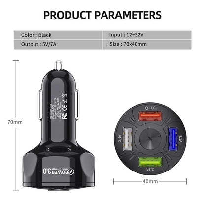 Auto-Handy-Ladegerät, USB-Ladegerät