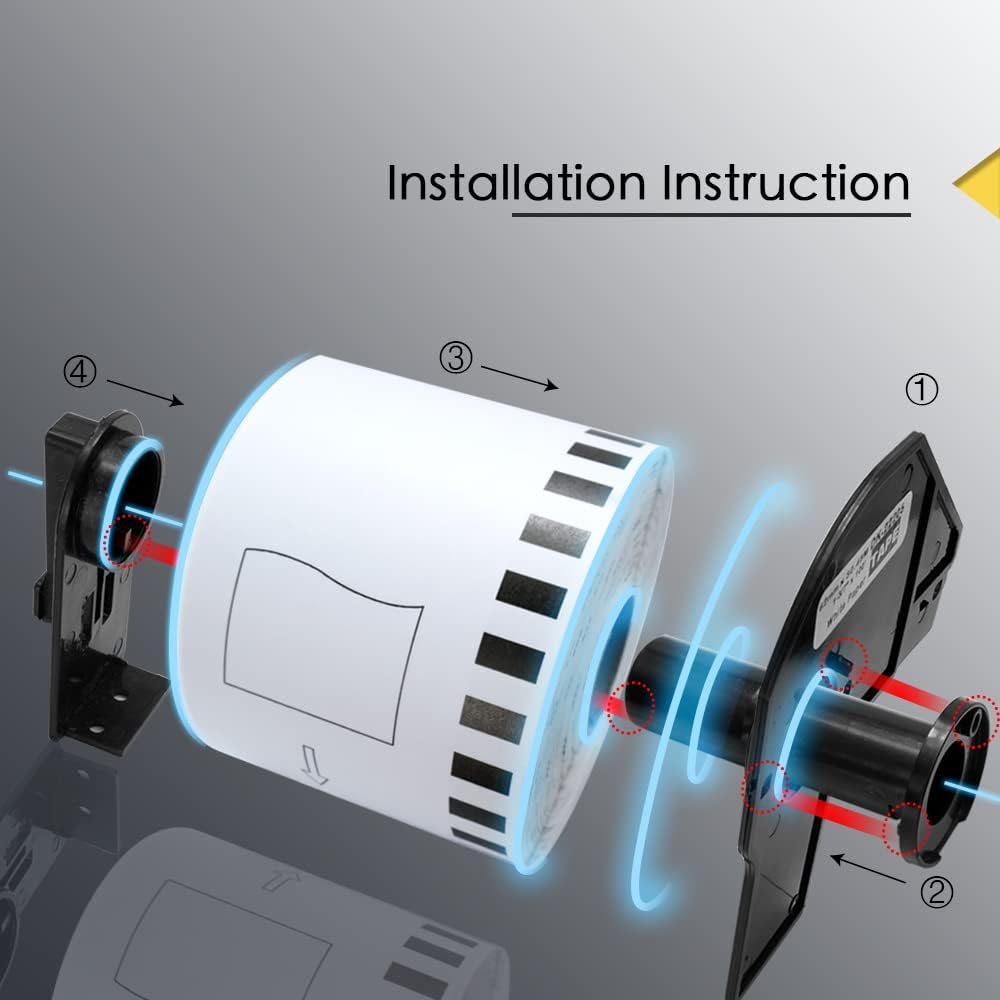 6x Thermo-Etiketten 25x76mm perforiert, 3120 Stk. – Zebra-kompatibel